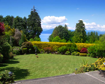 white rock landscaping